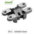 industrial wholesale heavy duty zinc alloy 3D concealed door hinges